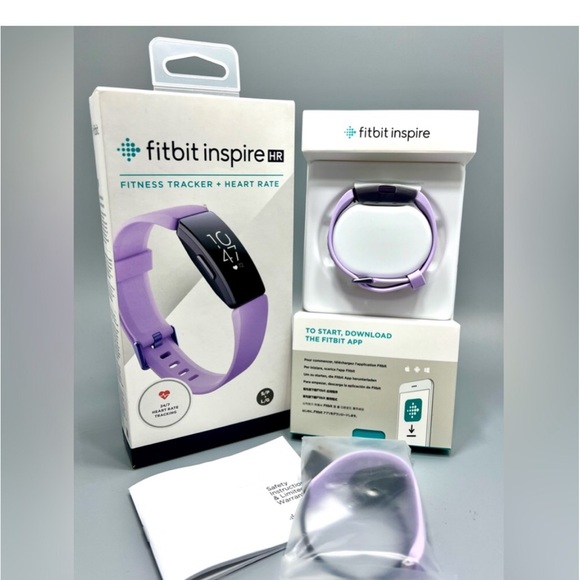 2 Fitbit Inspire HR his and hers new without boxes - Picture 9 of 9
